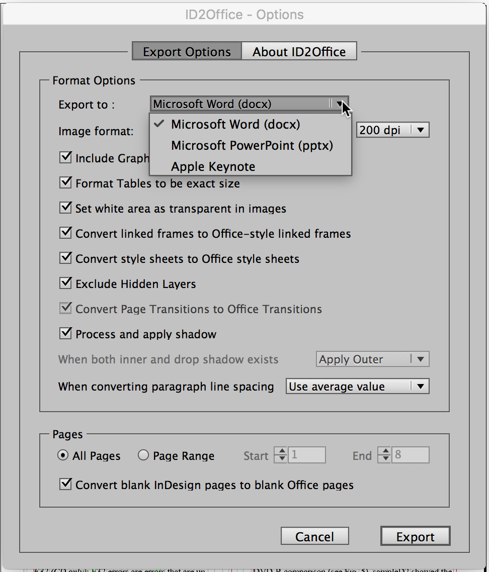 convert microsoft word to pages